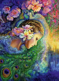 Puzzle Josephine Wall: Peacock Daze 3000