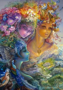 Puzzle Josephine Wall: The Three Graces 1000