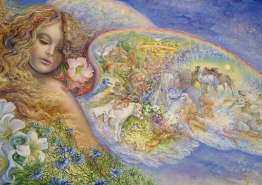 Puzzle Josephine Wall: Wings of Love