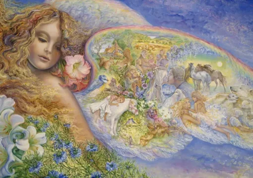 Puzzle Josephine Wall: Wings of Love II