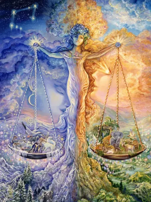 Puzzle Josephine Wall: Zodiac Libra