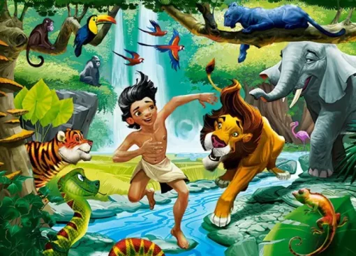 Puzzle Jungle book