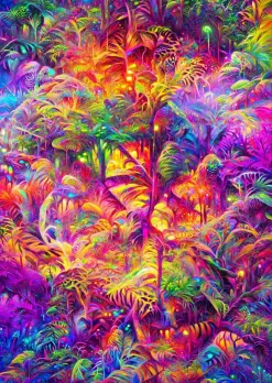 Puzzle Jungle Tapestry