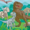 Puzzle Jurassic Park 24 maxi