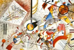 Puzzle Kandinsky: Bustling Aquarelle