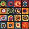 Puzzle Kandinsky: Color Study of Squares