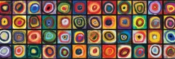 Puzzle Kandinsky: Color Study of Squares