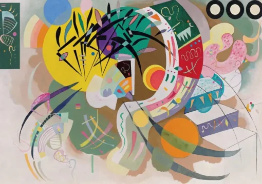 Puzzle Kandinsky: Dominant curve