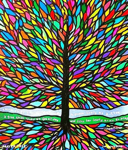 Puzzle Kilmer Prayer Tree