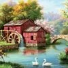 Puzzle Kim: Red Old Mill