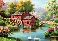 Puzzle Kim: Red Old Mill