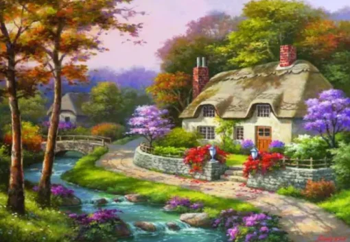 Puzzle Kim: Spring Cottage