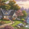 Puzzle Kim: Stonybrook fall cottage