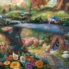 Puzzle Kinkade: Alice in Wonderland