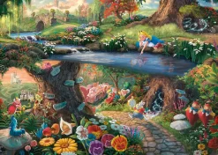 Puzzle Kinkade: Alice in Wonderland