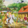 Puzzle Kinkade: Bibi and Tina: Martinova farma