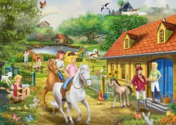 Puzzle Kinkade: Bibi and Tina: Martinova farma