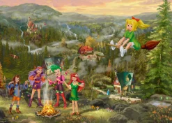 Puzzle Kinkade: Bibi Blocksberg: Young witches meeting
