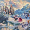 Puzzle Kinkade Disney - Beauty and the Beast, Magic