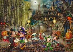 Puzzle Kinkade: Disney Dreams Collection: Mickey & Minnie Halloween Fun