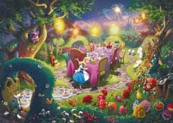 Puzzle Kinkade: Disney: Mad Hatter鈥檚 Tea Party