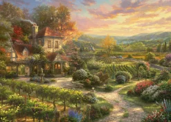 Puzzle Kinkade: In The Vineyards