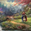 Puzzle Kinkade: Mulan Blossoms of Love
