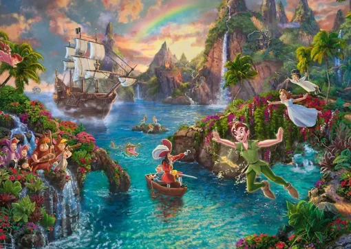 Puzzle Kinkade: Peter Pan