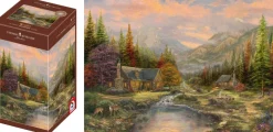 Puzzle Kinkade:  Sierra Paradise - wooden