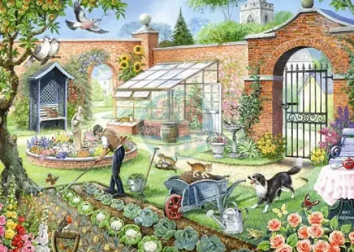 Puzzle Kitchen Garden
