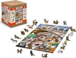 Puzzle Kittens in Venice 300