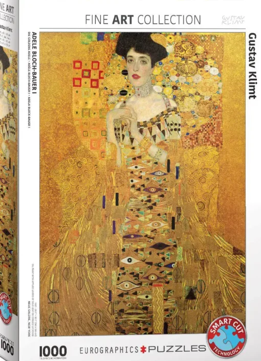 Puzzle Klimt: Adele Bloch-Bauer III 1000
