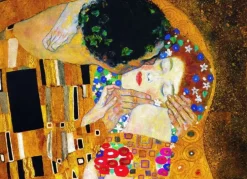 Puzzle Klimt: Bozk III / detail /
