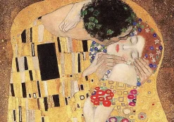 Puzzle Klimt: Kiss 1000 pieces