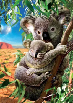 Puzzle Koala and cub