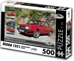 Puzzle 艩koda 125 L (1989) - right-hand drive