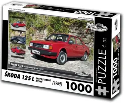 Puzzle 艩koda 125 L right-hand drive (1989)