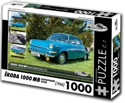 Puzzle 艩koda 1000MB right-hand drive (1966)