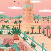 Puzzle Koutoubia mosque, Morocco