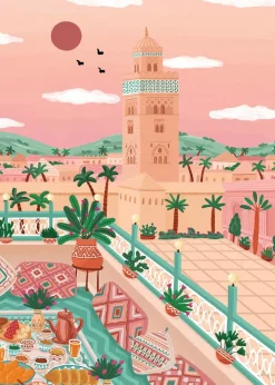 Puzzle Koutoubia mosque, Morocco