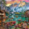 Puzzle Lago Di Braies, Italy