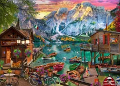 Puzzle Lago Di Braies, Italy