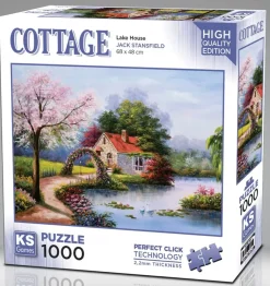 Puzzle Lake House