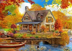 Puzzle Lake house