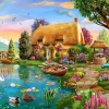 Puzzle Lakeside Cottage II bluebird 1000
