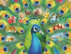 Puzzle Land of Peacock