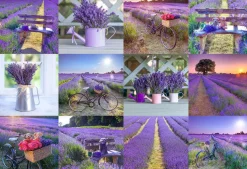 Puzzle Lavender France wooden