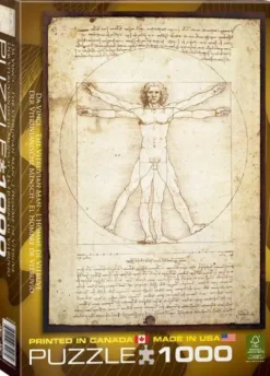 Puzzle Leonardo da Vinci: Vitruvian Man