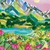 Puzzle Lever de Soleil sur les Alpes