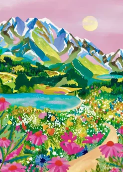 Puzzle Lever de Soleil sur les Alpes